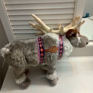 Disney Store Frozen Sven Plush With Posable Legs
